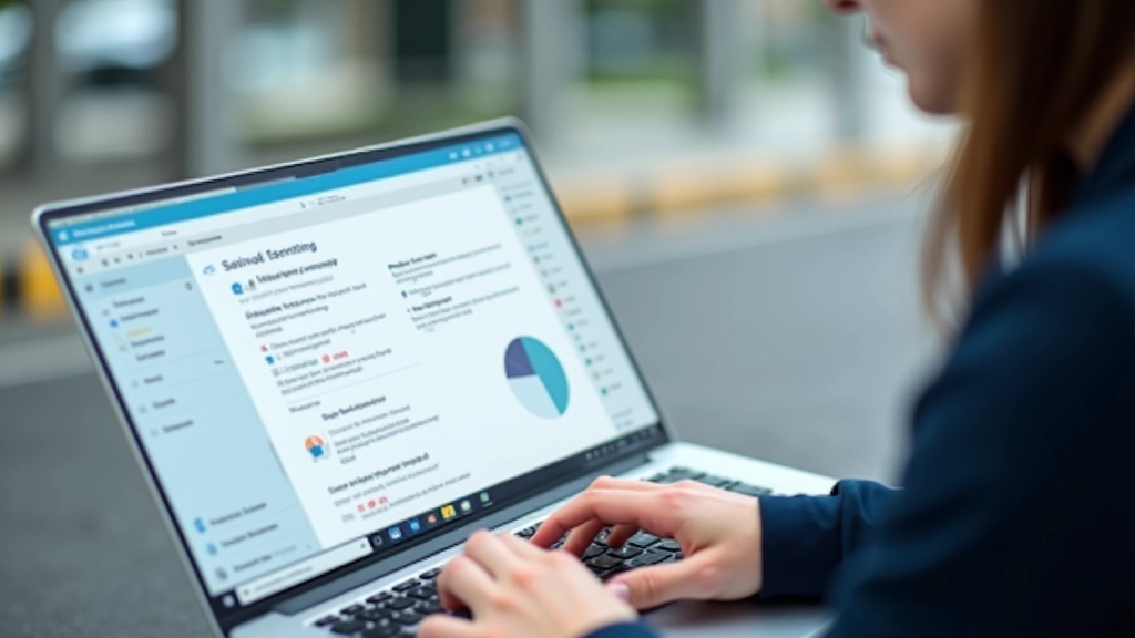 Email delivery settings and recipient management interface